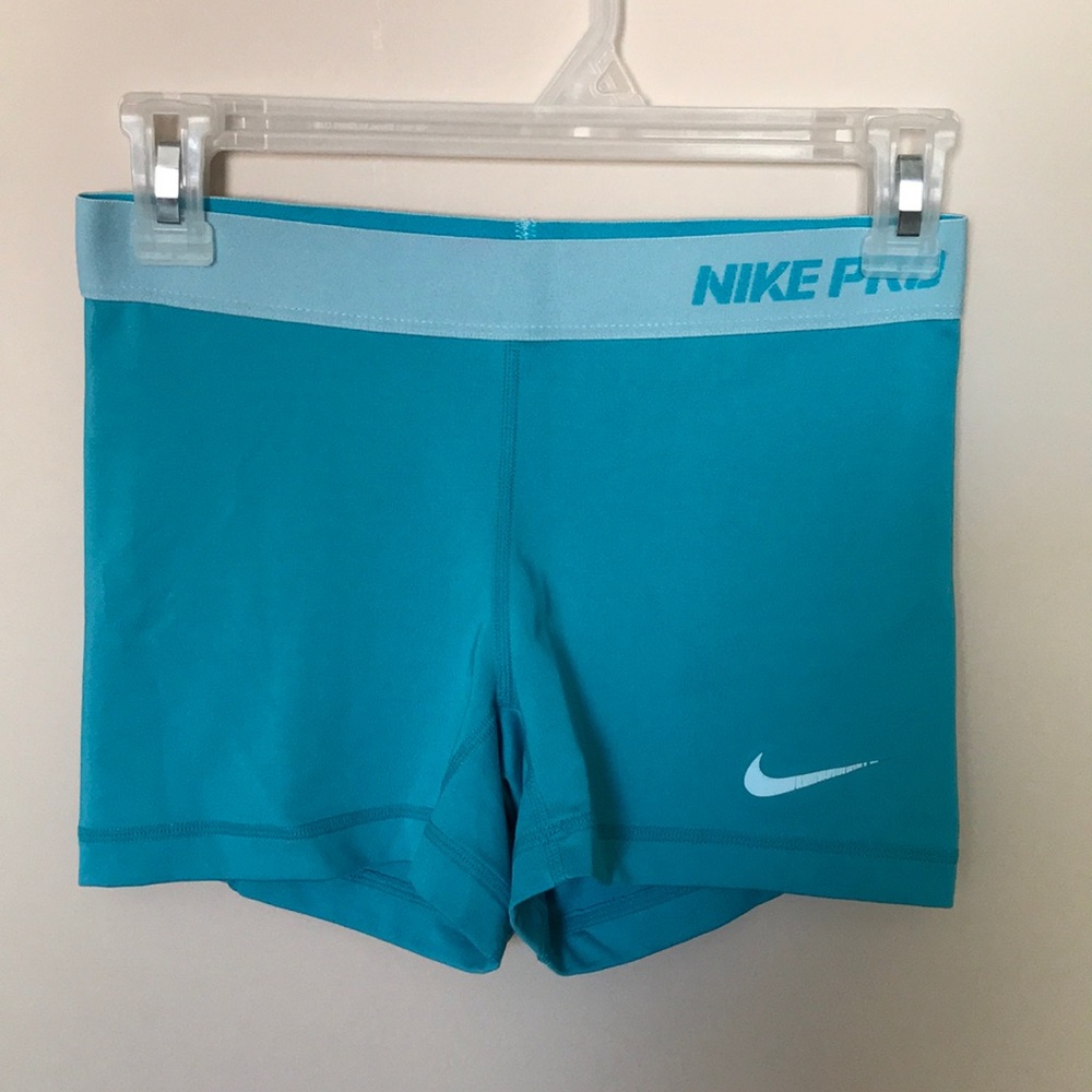 New Nike Pro Blue Shorts